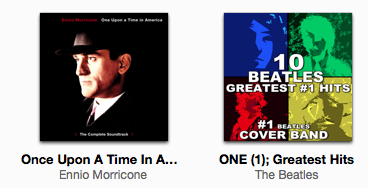 I do not own covers that look like this - and it's the real Beatles album, not some ‘cover’ version test